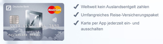 Deutsche Bank Mastercard Travel